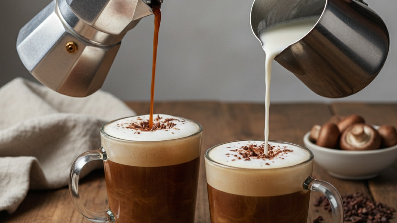Assemble the latte