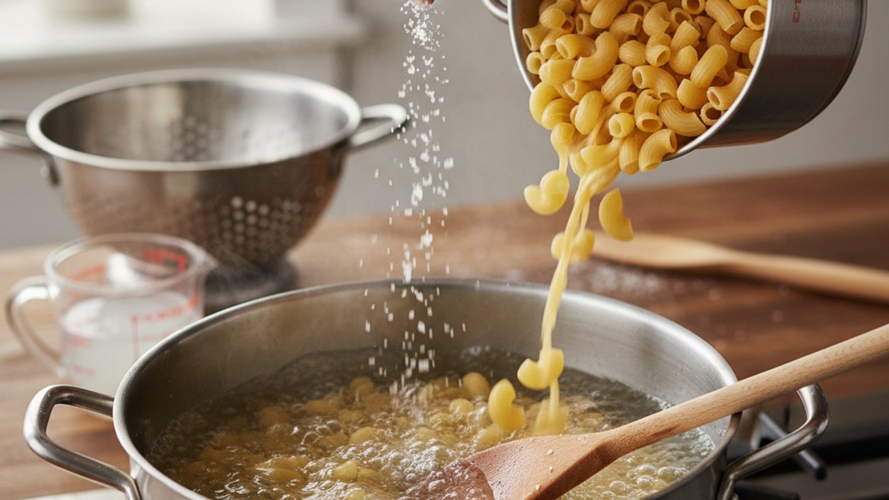 Cook the pasta