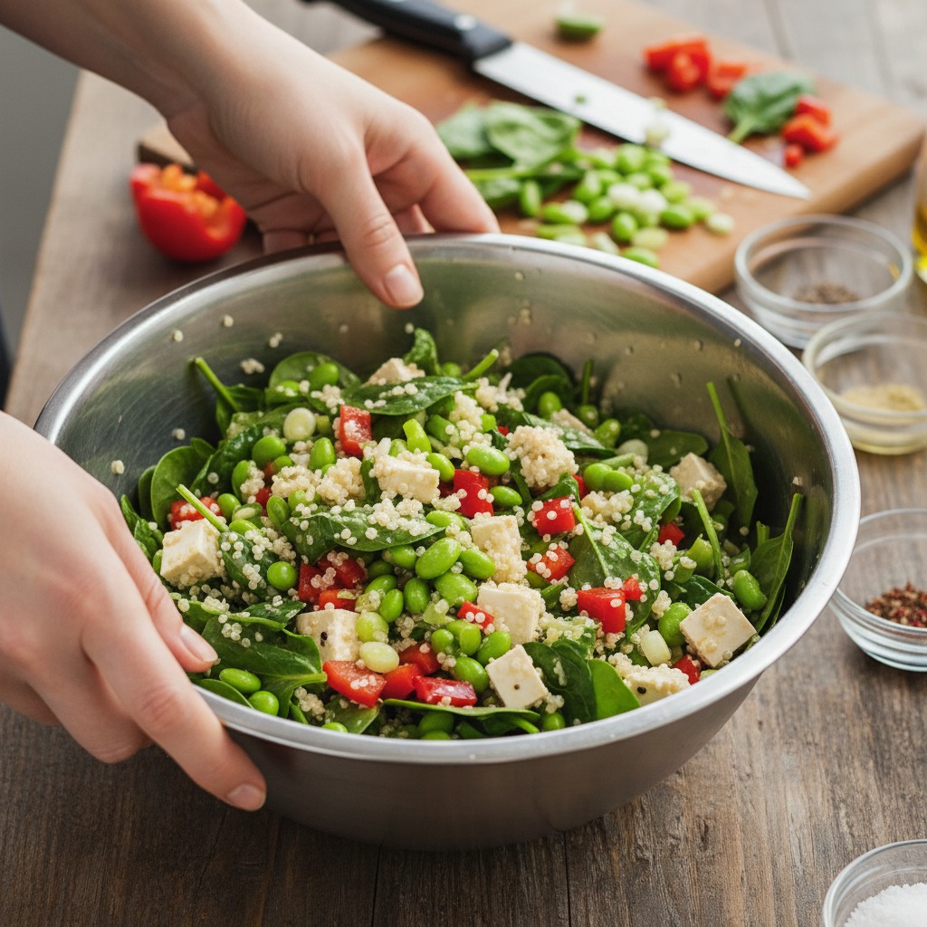 Prep the vegetables