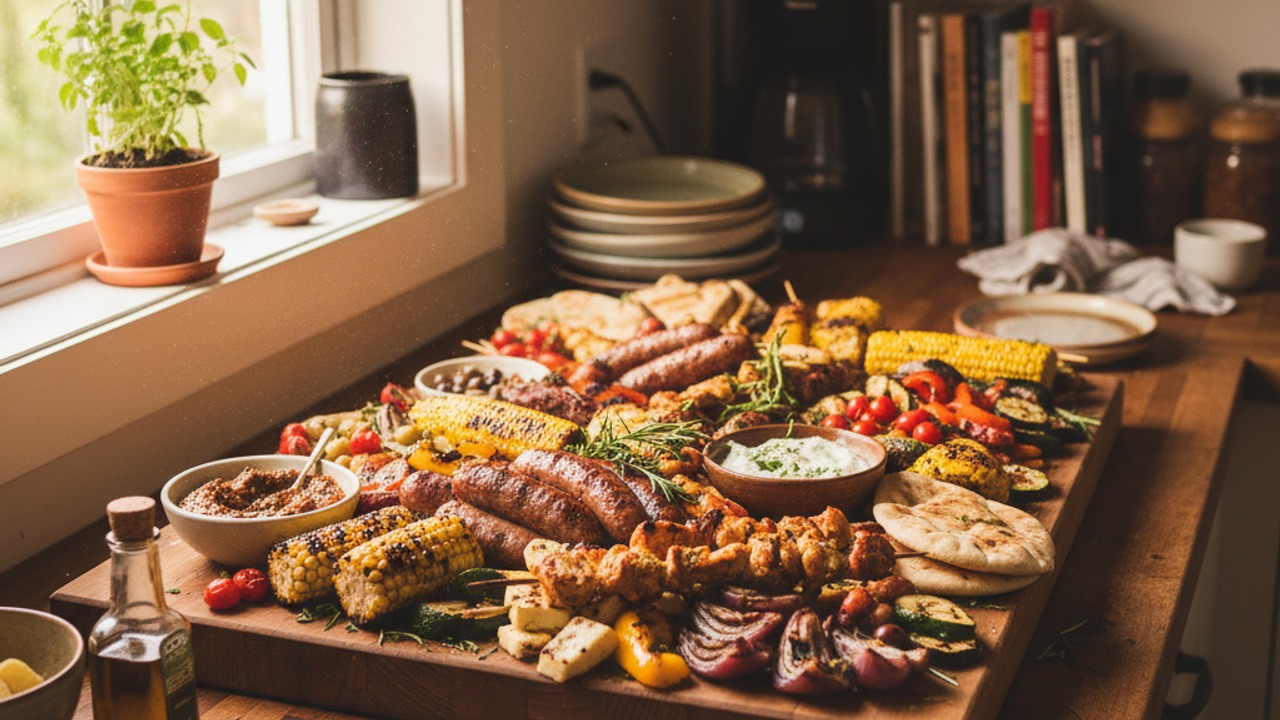 Labour Day Grilled Grazing Boards