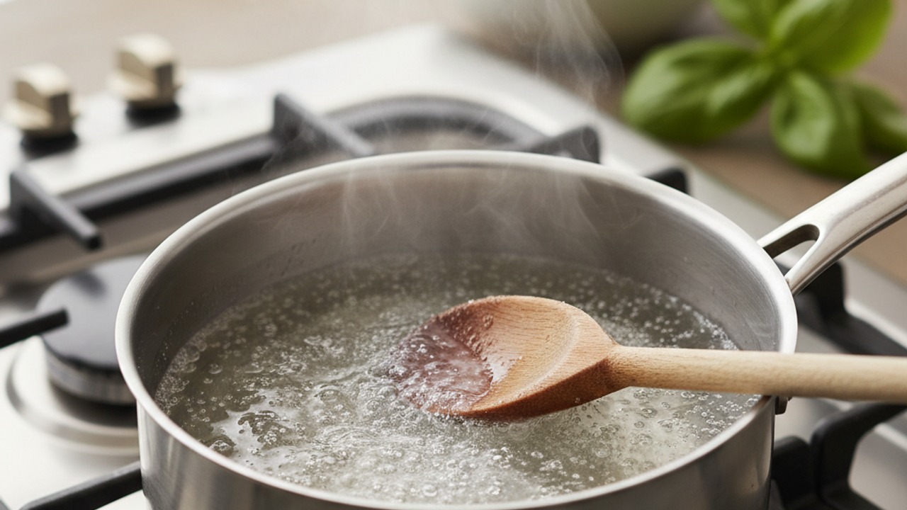 Make simple syrup