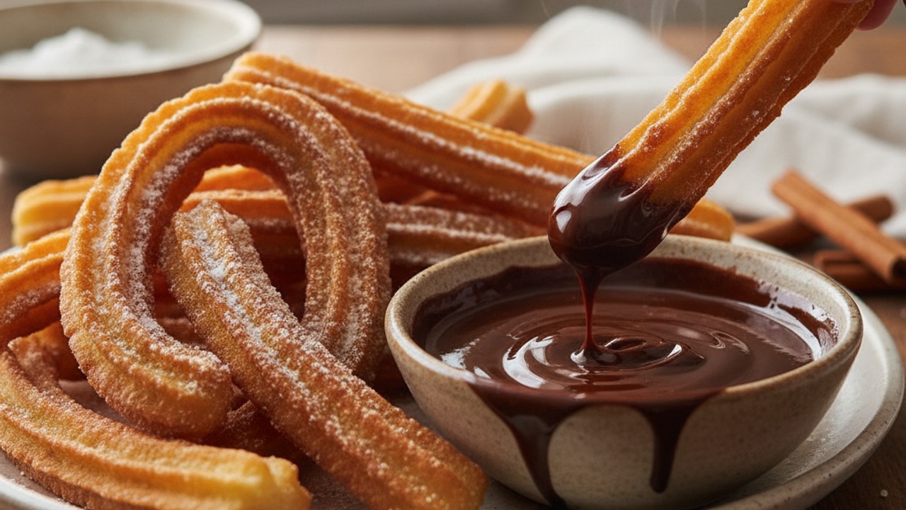 Serve immediately with chocolate