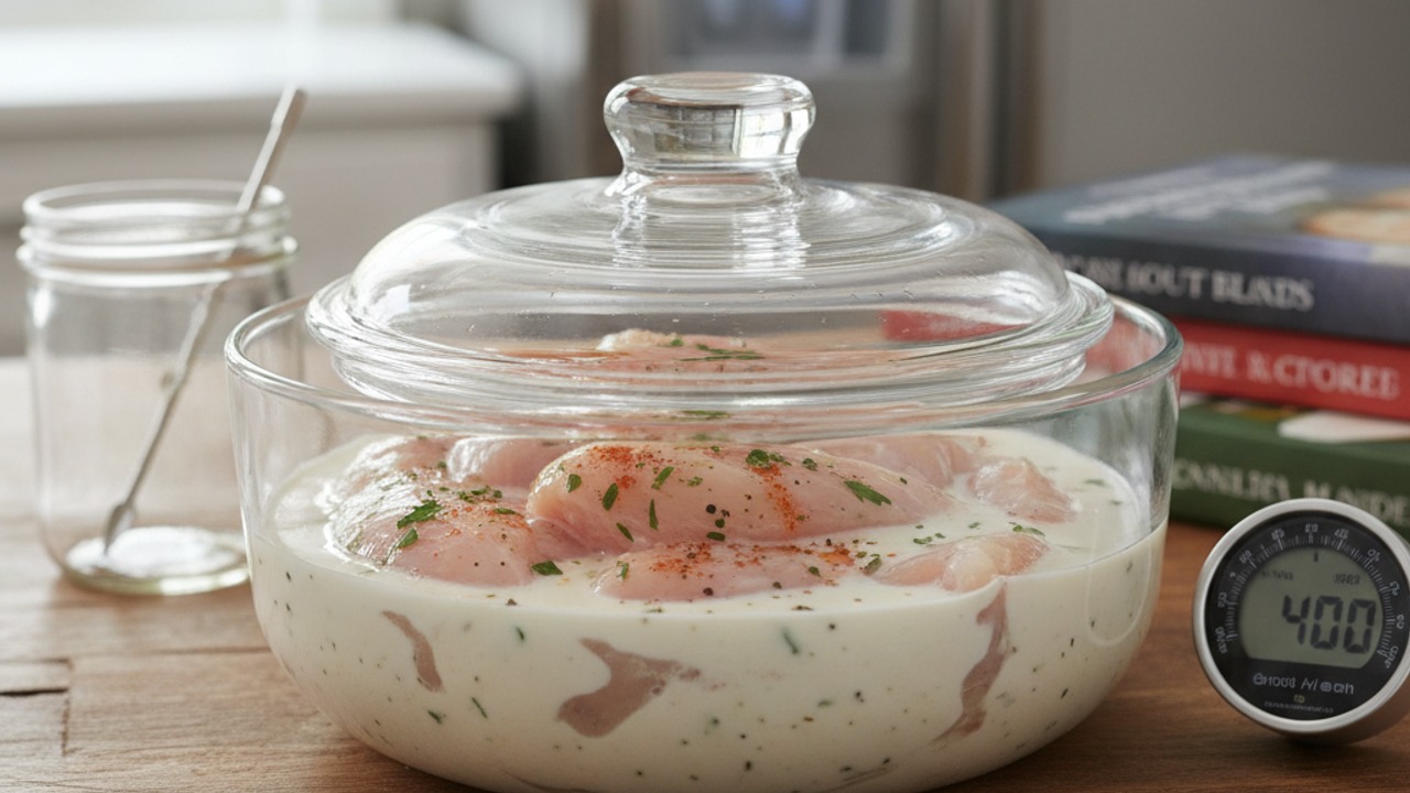 Marinate with timing and temperature