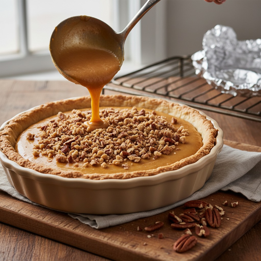 Assemble and bake the pie