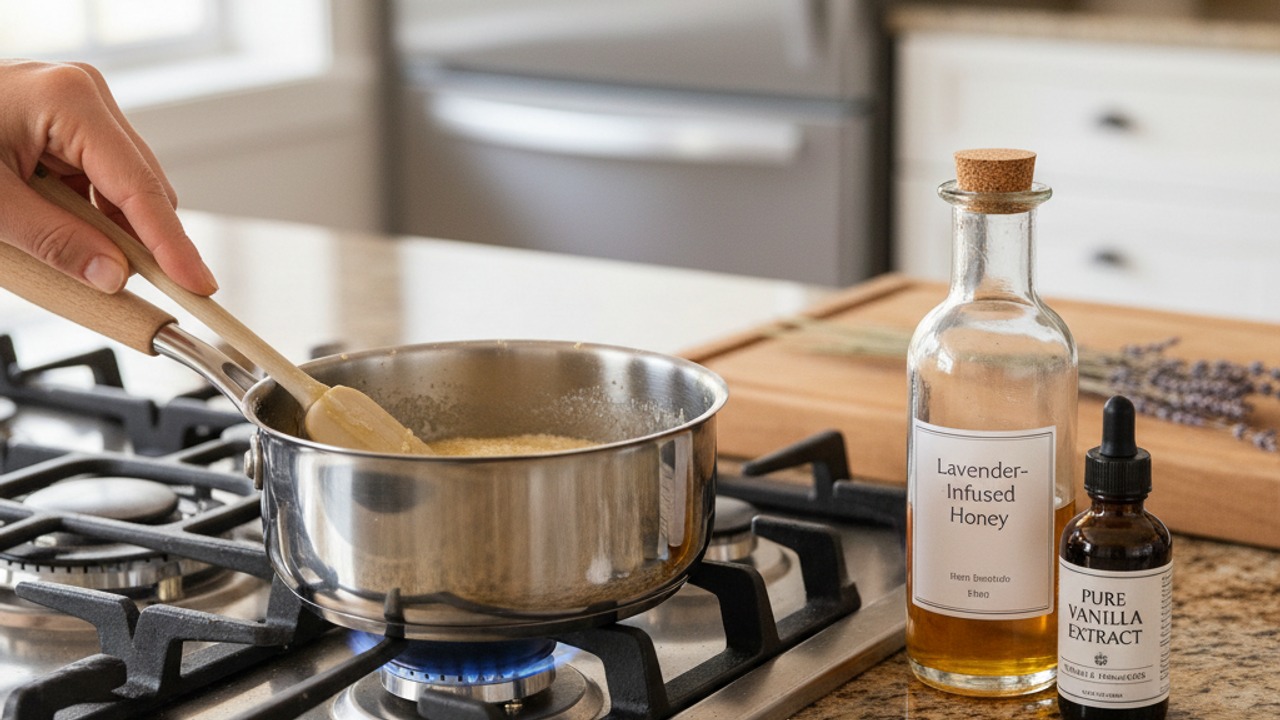Make the honey-butter glaze
