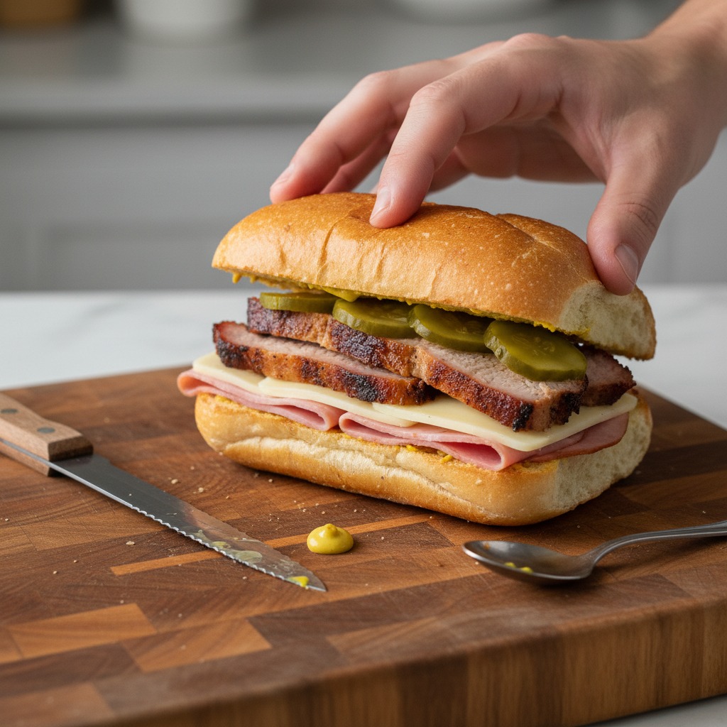 Assemble the sandwiches