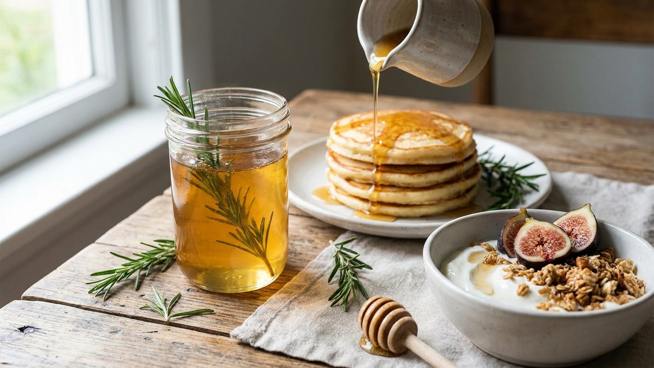 Rosemary Honey Simple Syrup