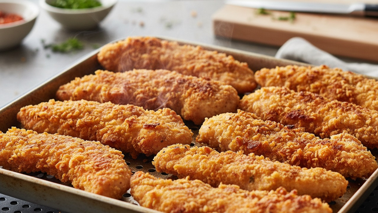 Air-fry until golden and cooked through