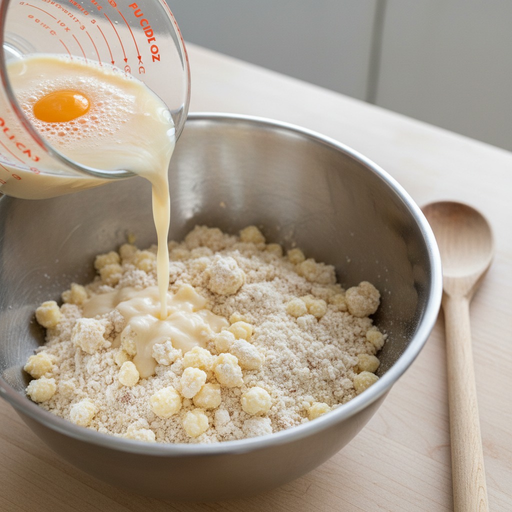 Bind the dough