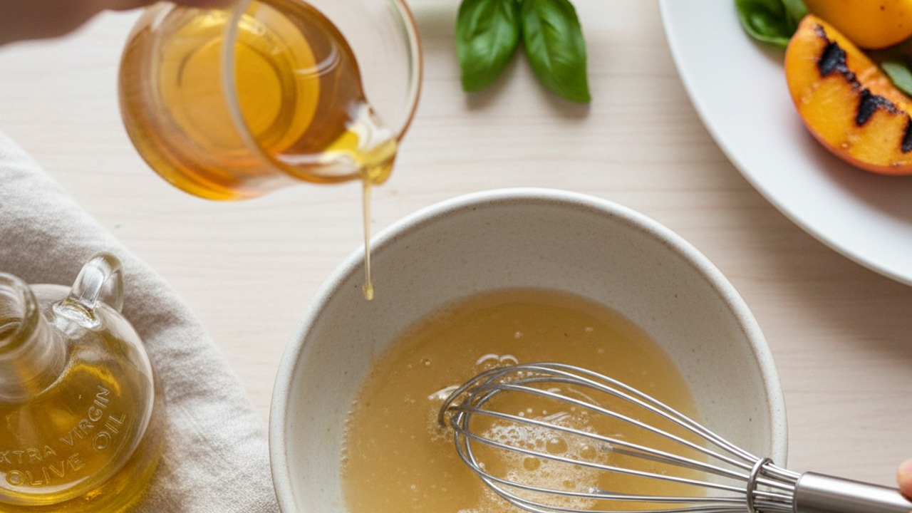 Make the lemon-honey dressing