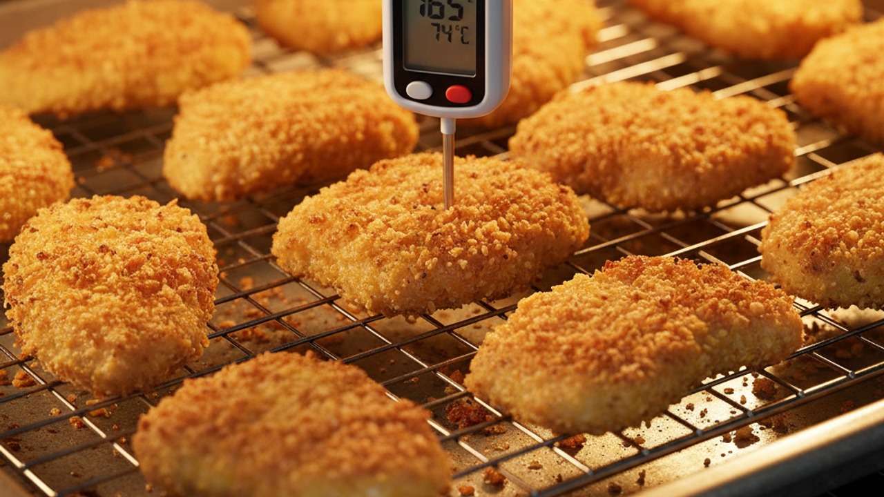 Bake until golden and cooked through