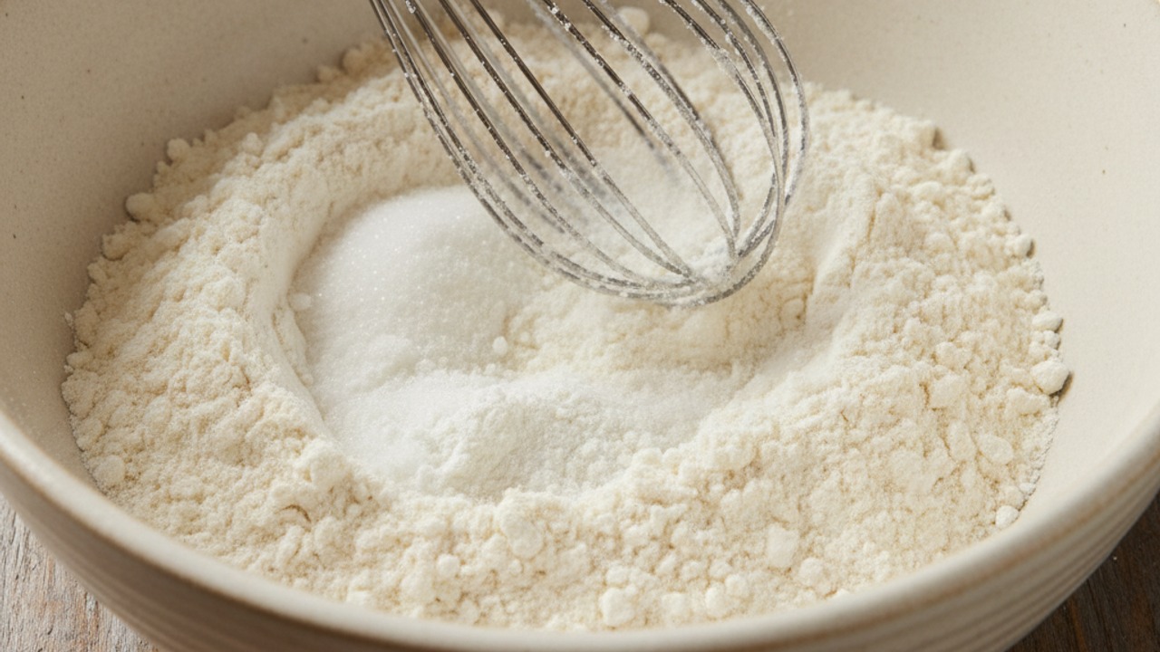 Whisk dry ingredients