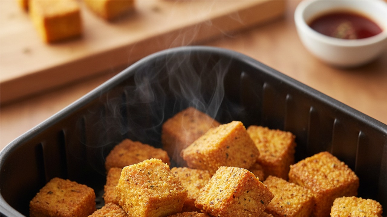 Air-fry until golden and crisp