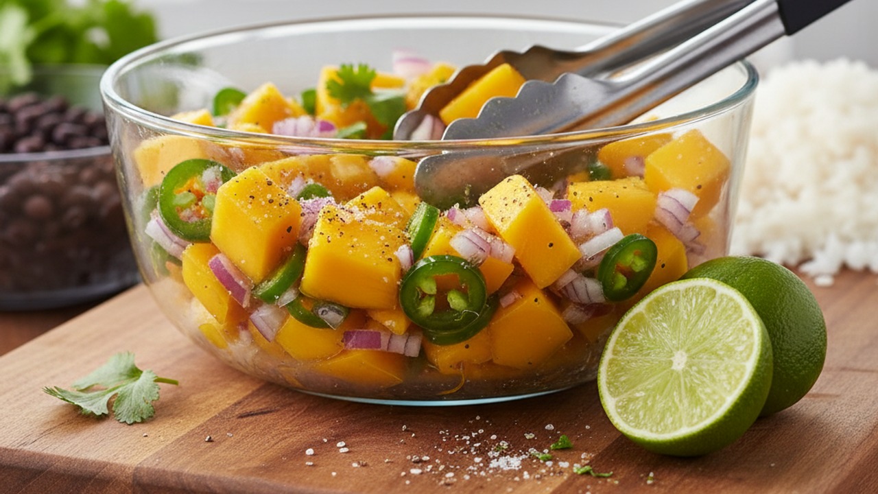 Make mango pico