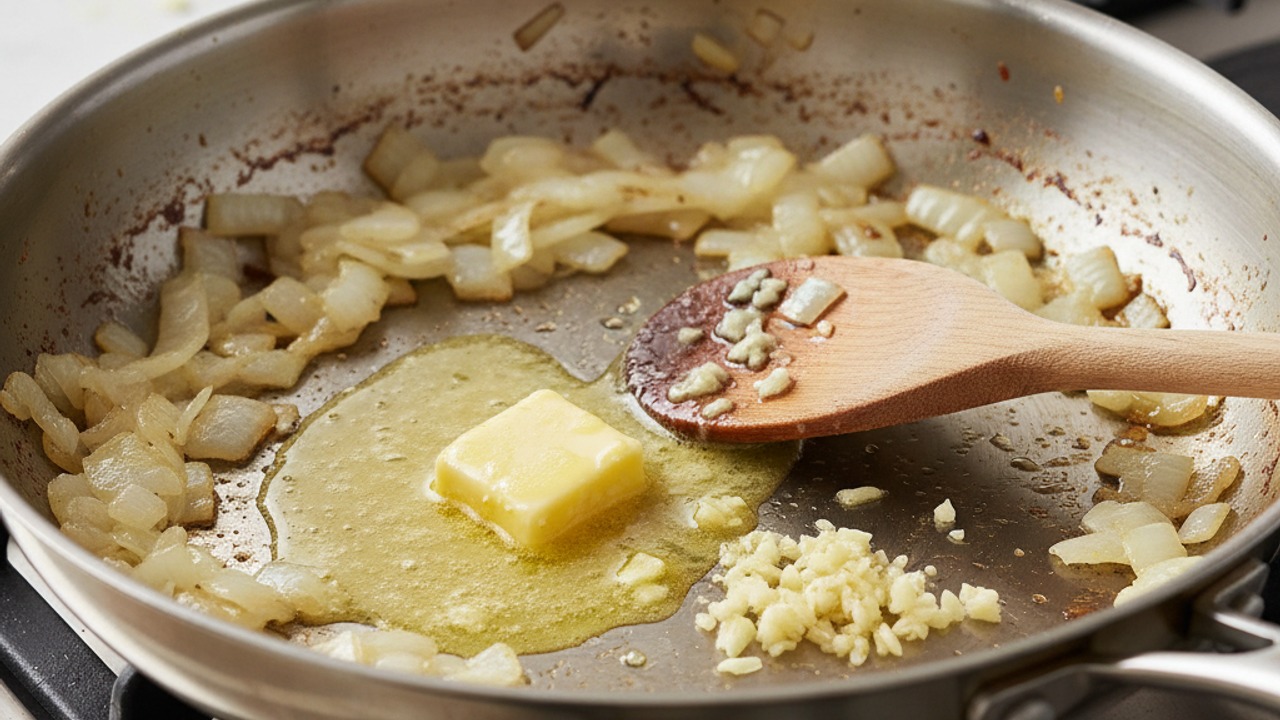 Sauté aromatics