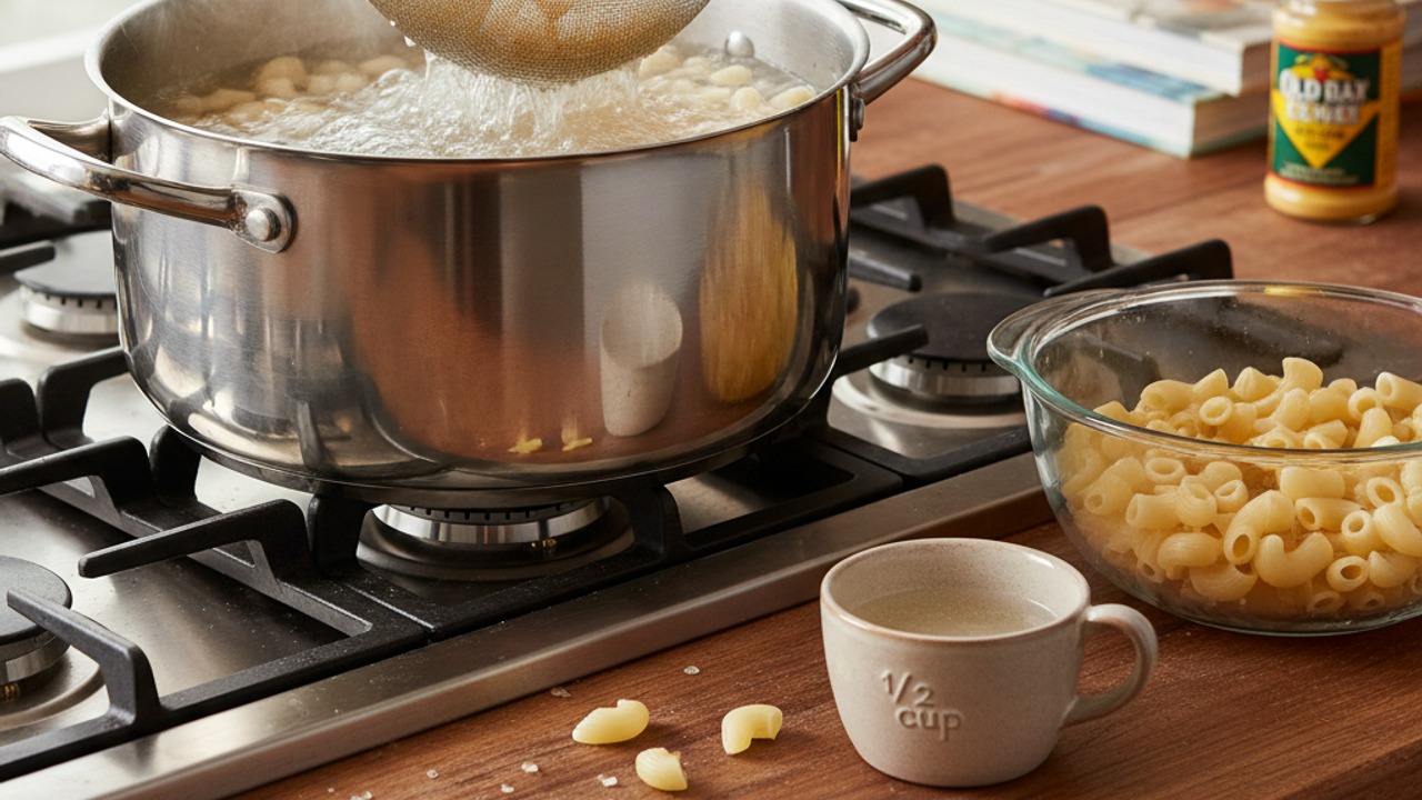 Cook the pasta
