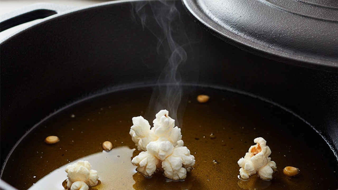 Pop the popcorn