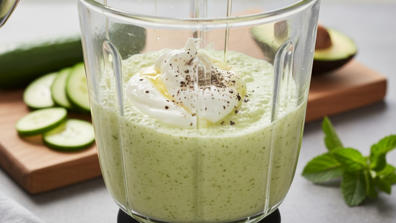 Add creamy and liquid ingredients