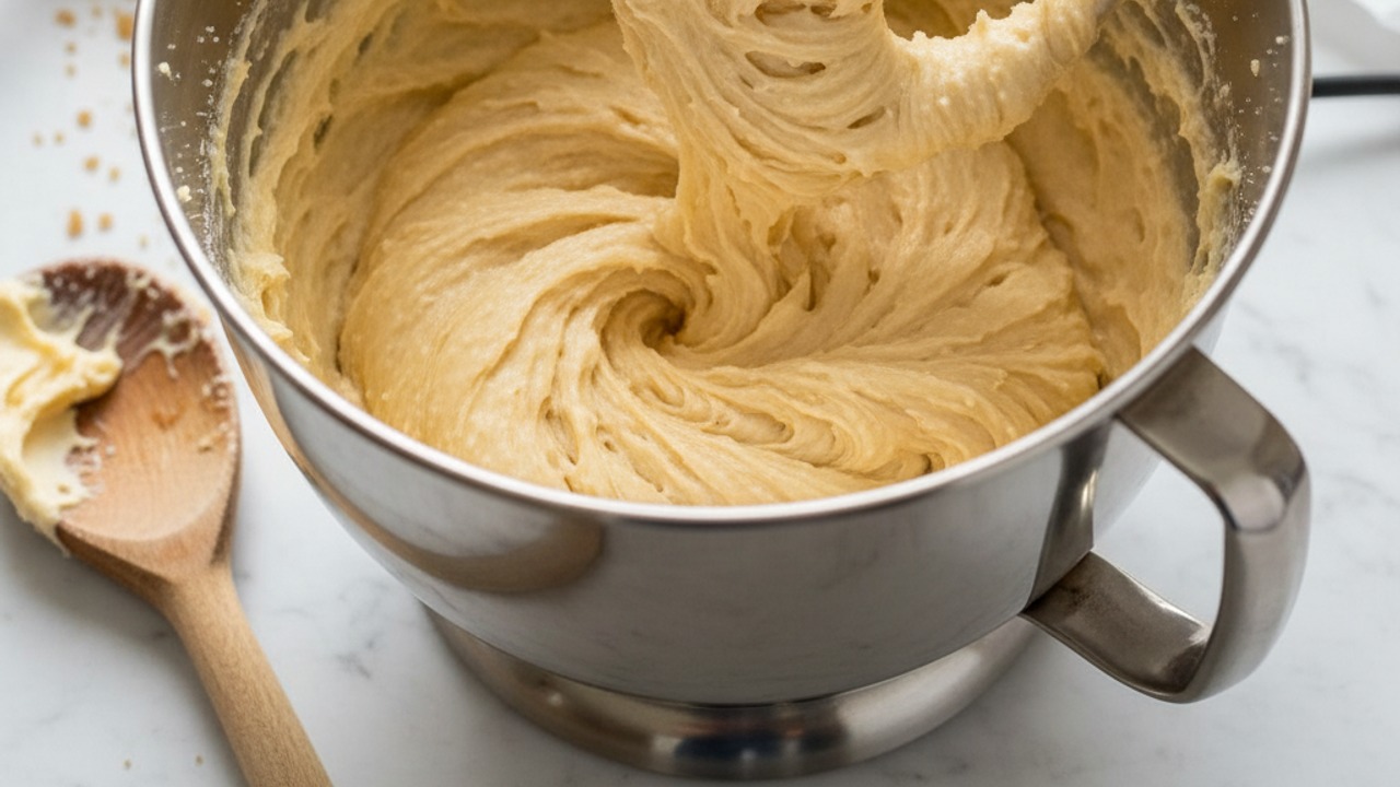 Cream butter and sugar