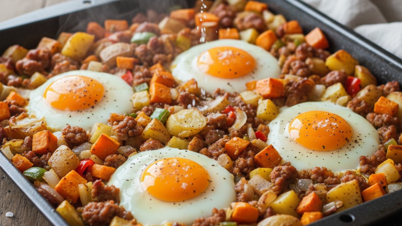 Make wells and add eggs