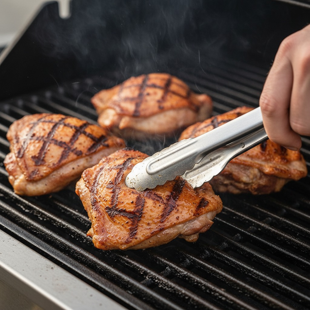 Sear the chicken