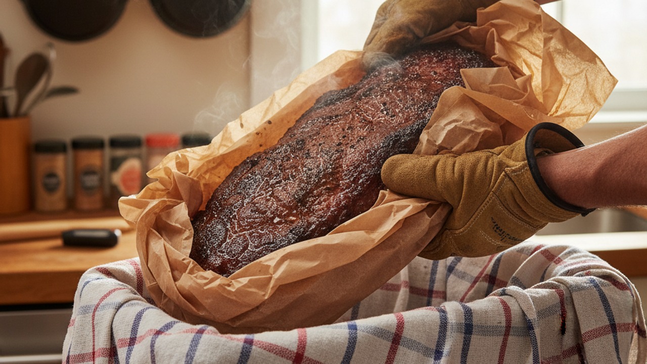 Rest the brisket