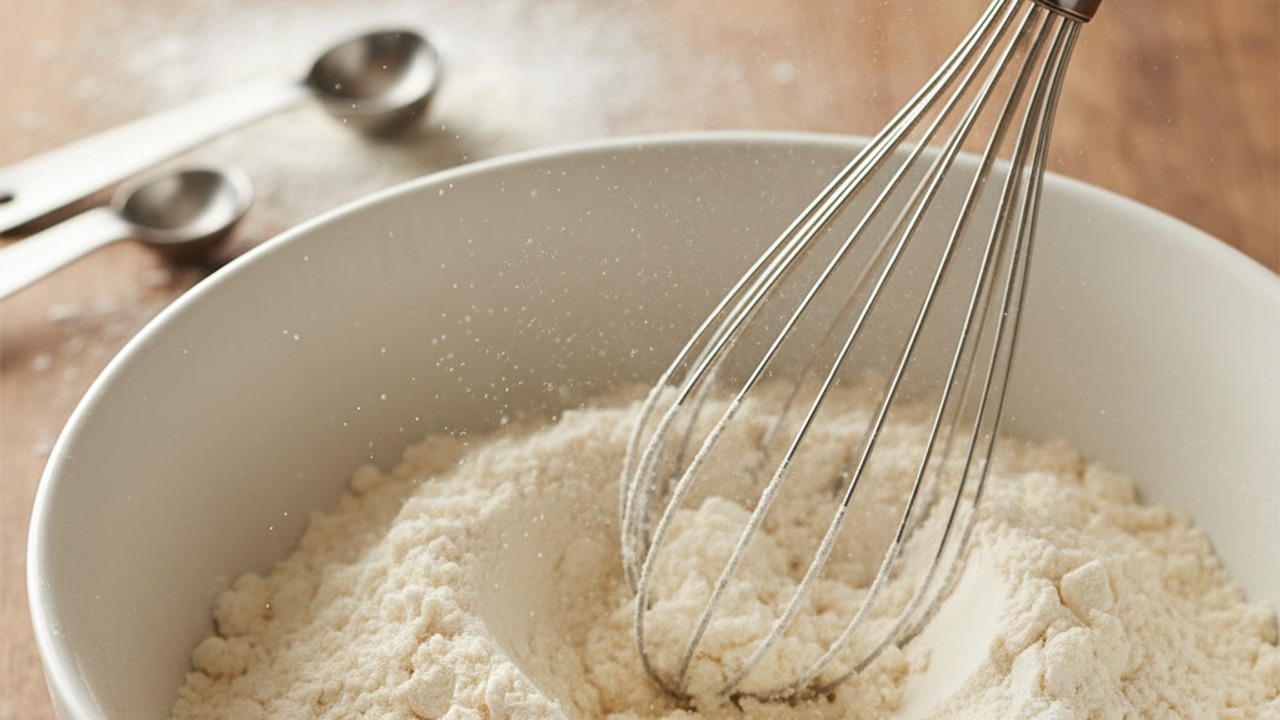 Whisk dry ingredients