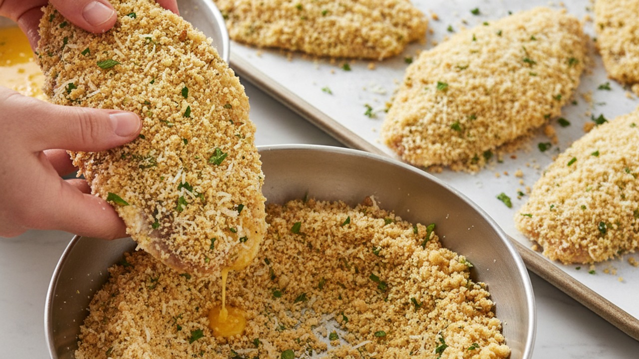 Coat the fillets