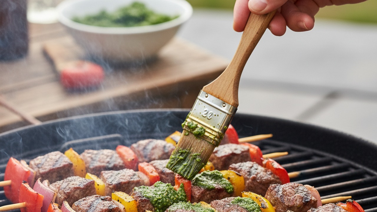 Grill the skewers