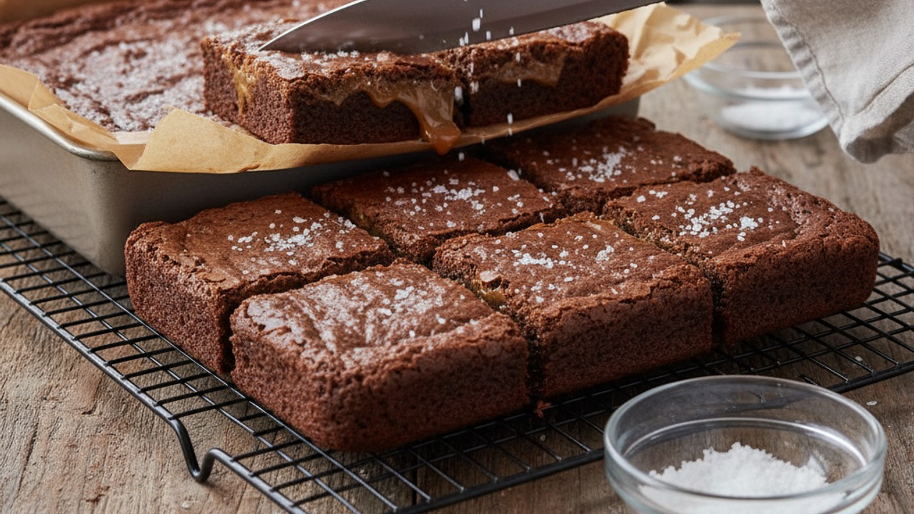 Cool, chill, slice and finish with sea salt