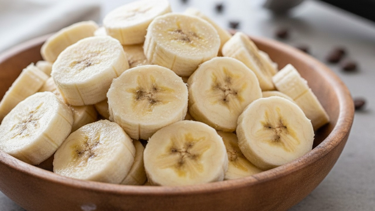 Prep frozen bananas
