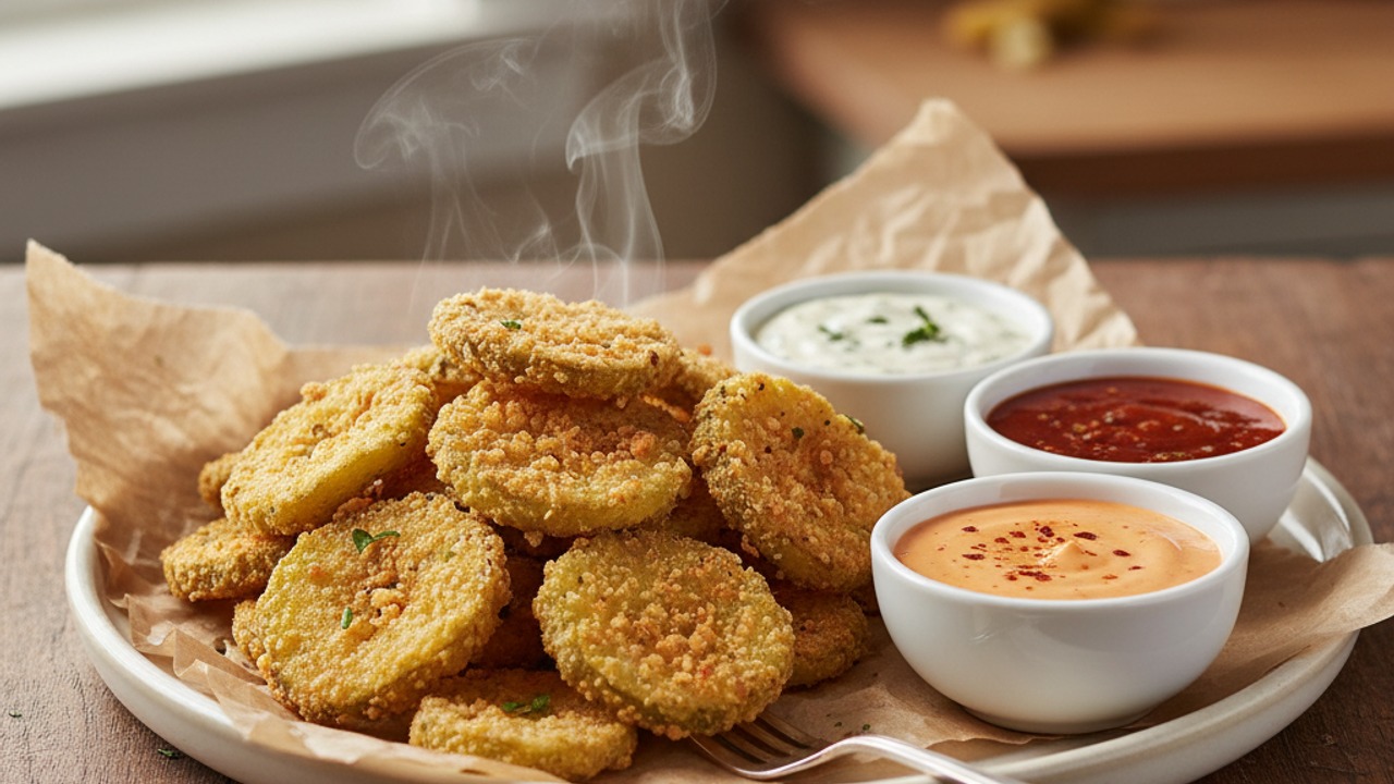 Serve hot with dipping sauce