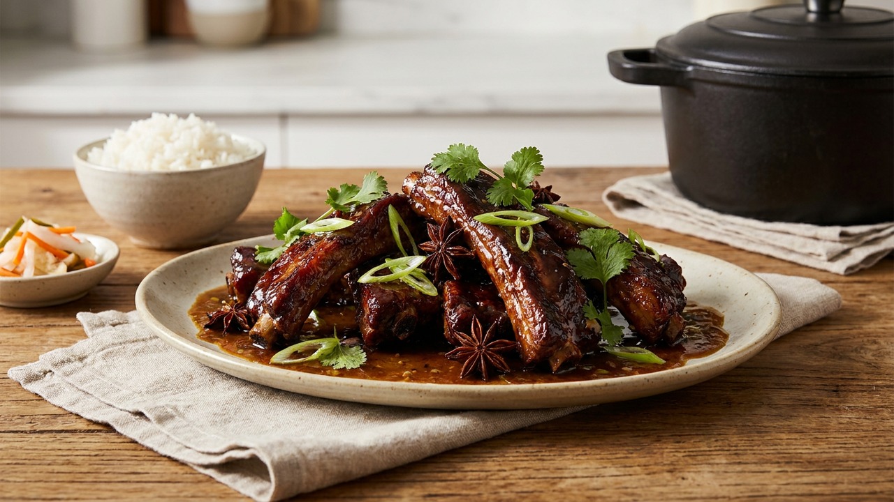 Braised Five-Spice Ribs