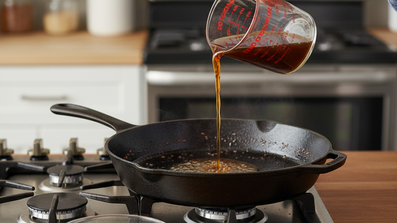 Make the teriyaki glaze