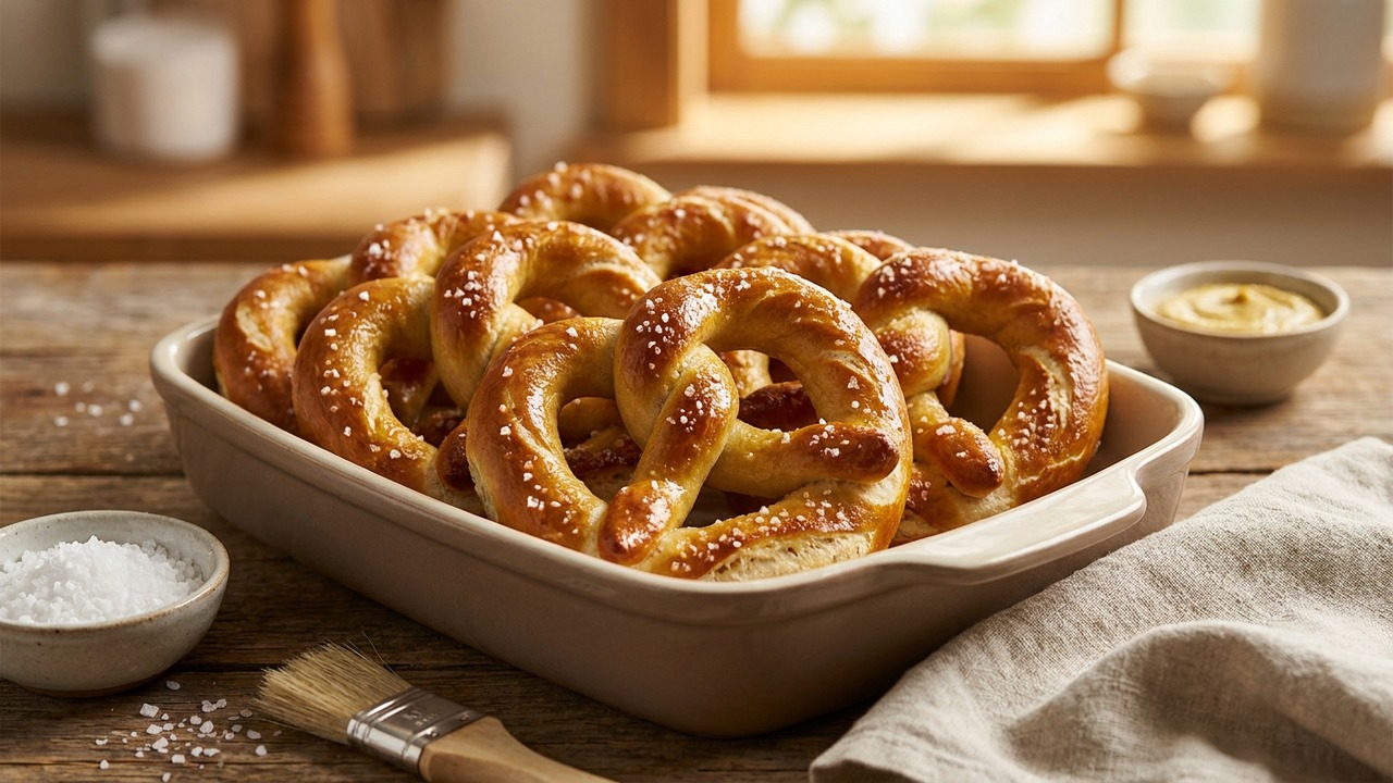 Soft Pretzels from Scratch