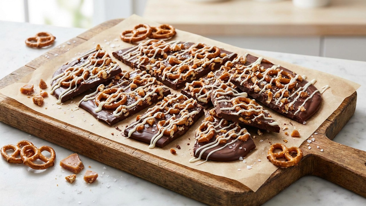 Chocolate Pretzel Bark
