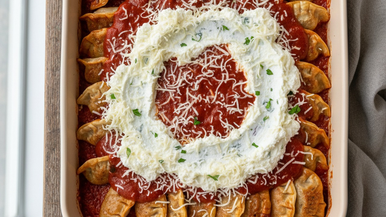 Layer the casserole