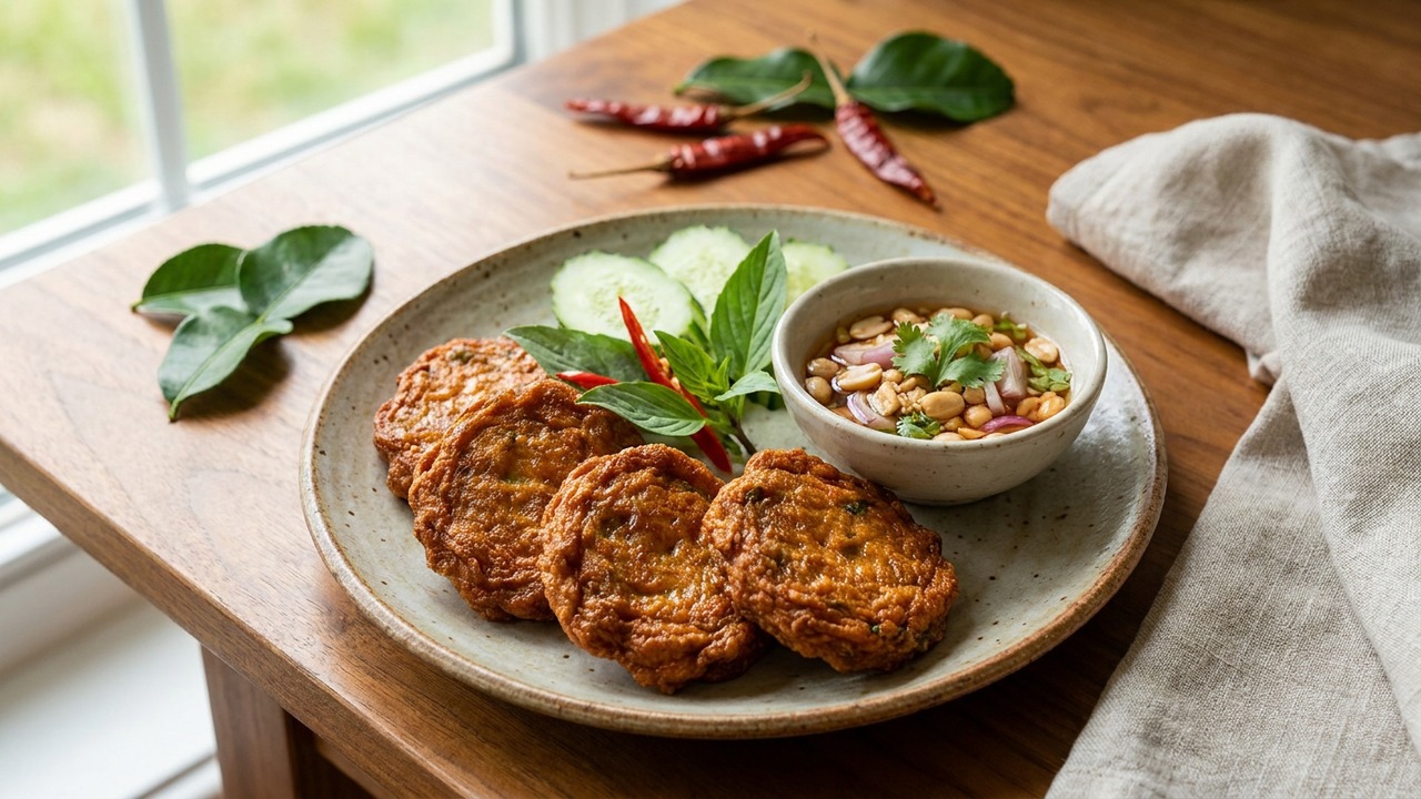 Thai Fish Cakes Tod Mun Pla