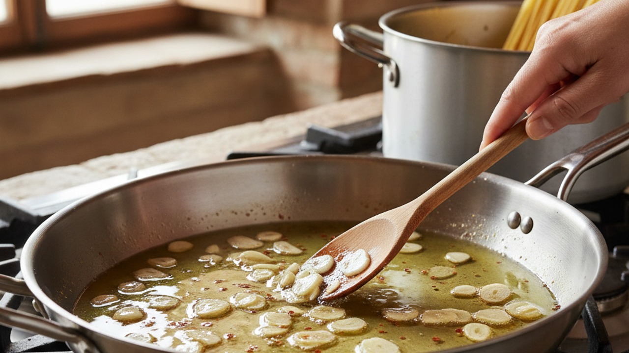 Infuse the oil