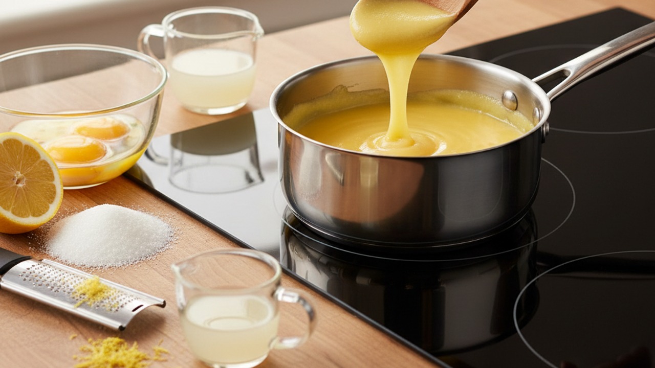 Make and chill the lemon curd centers