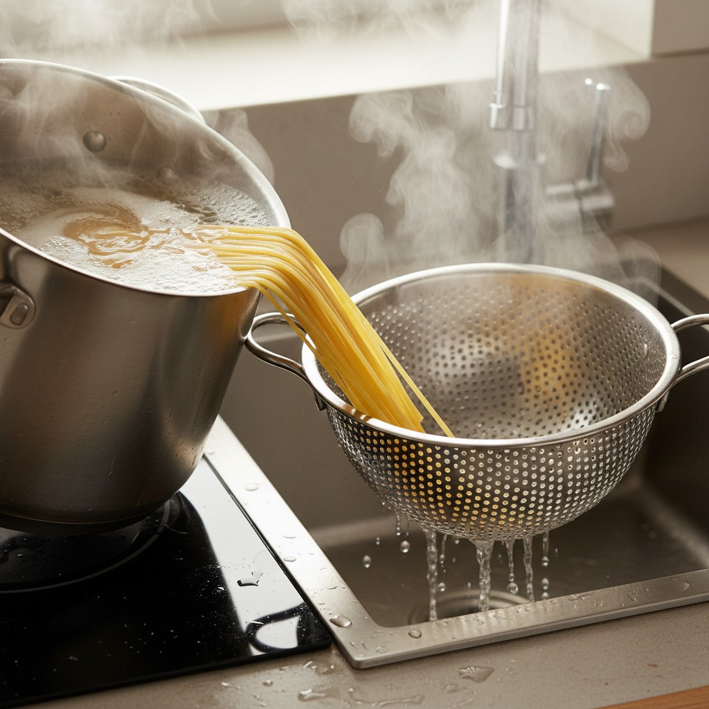 Cook the pasta