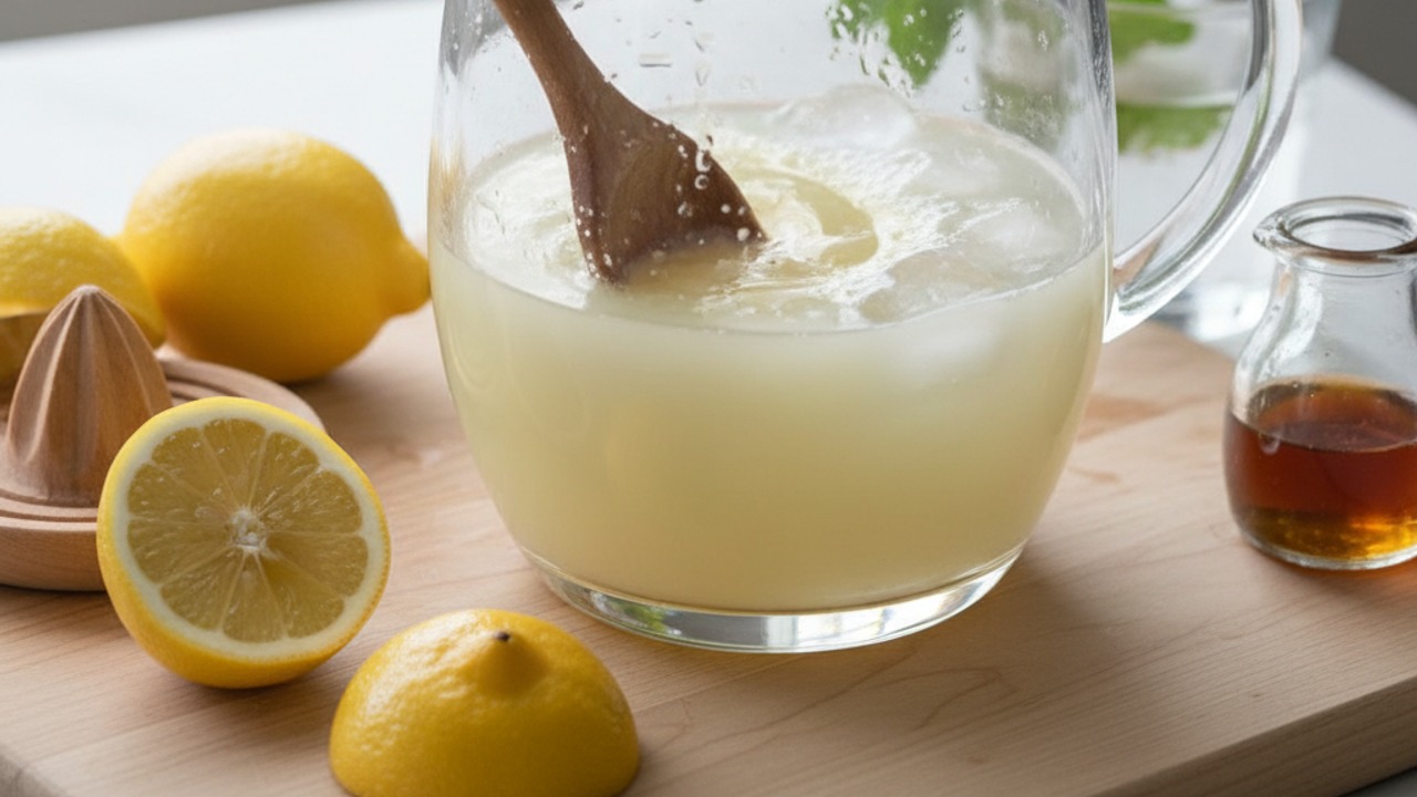 Make the lemonade base