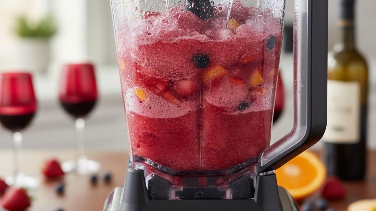 Blend to slushy consistency