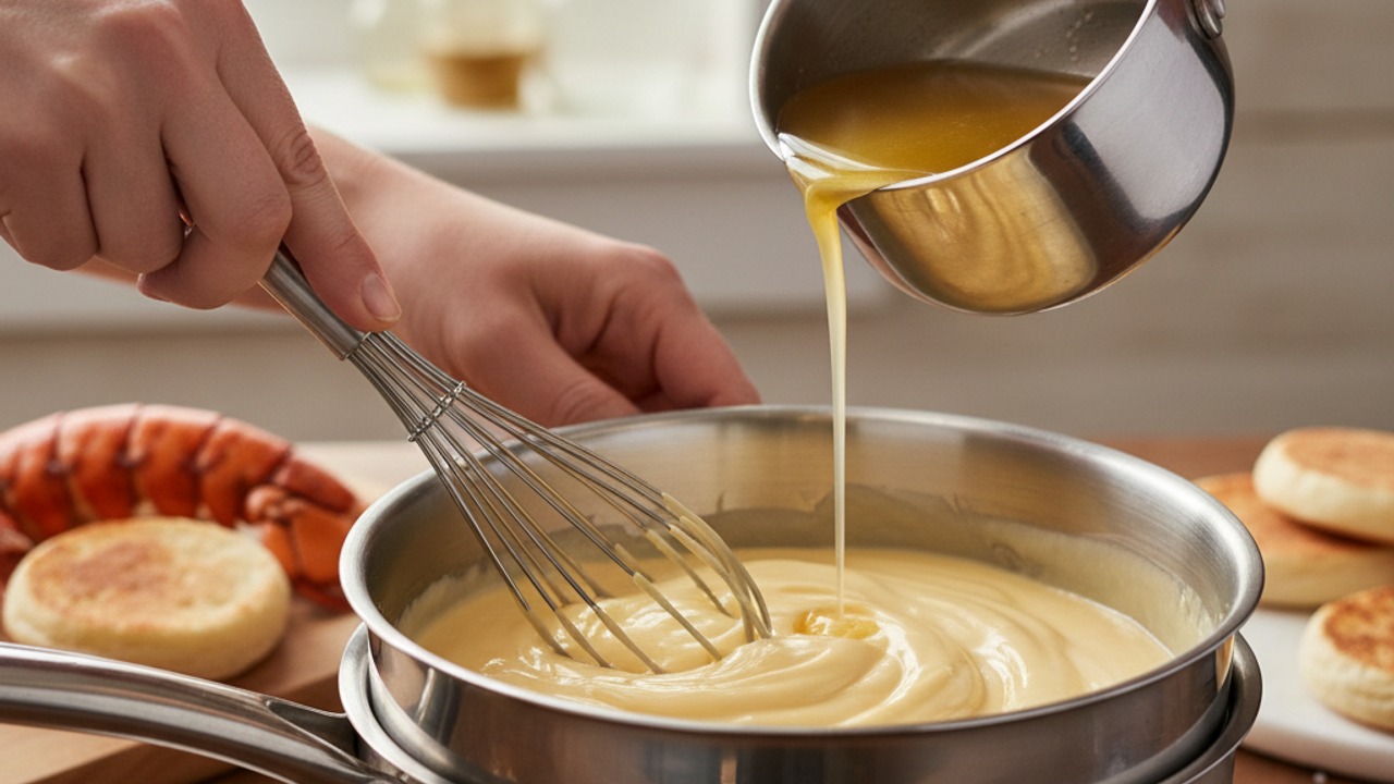 Make the hollandaise
