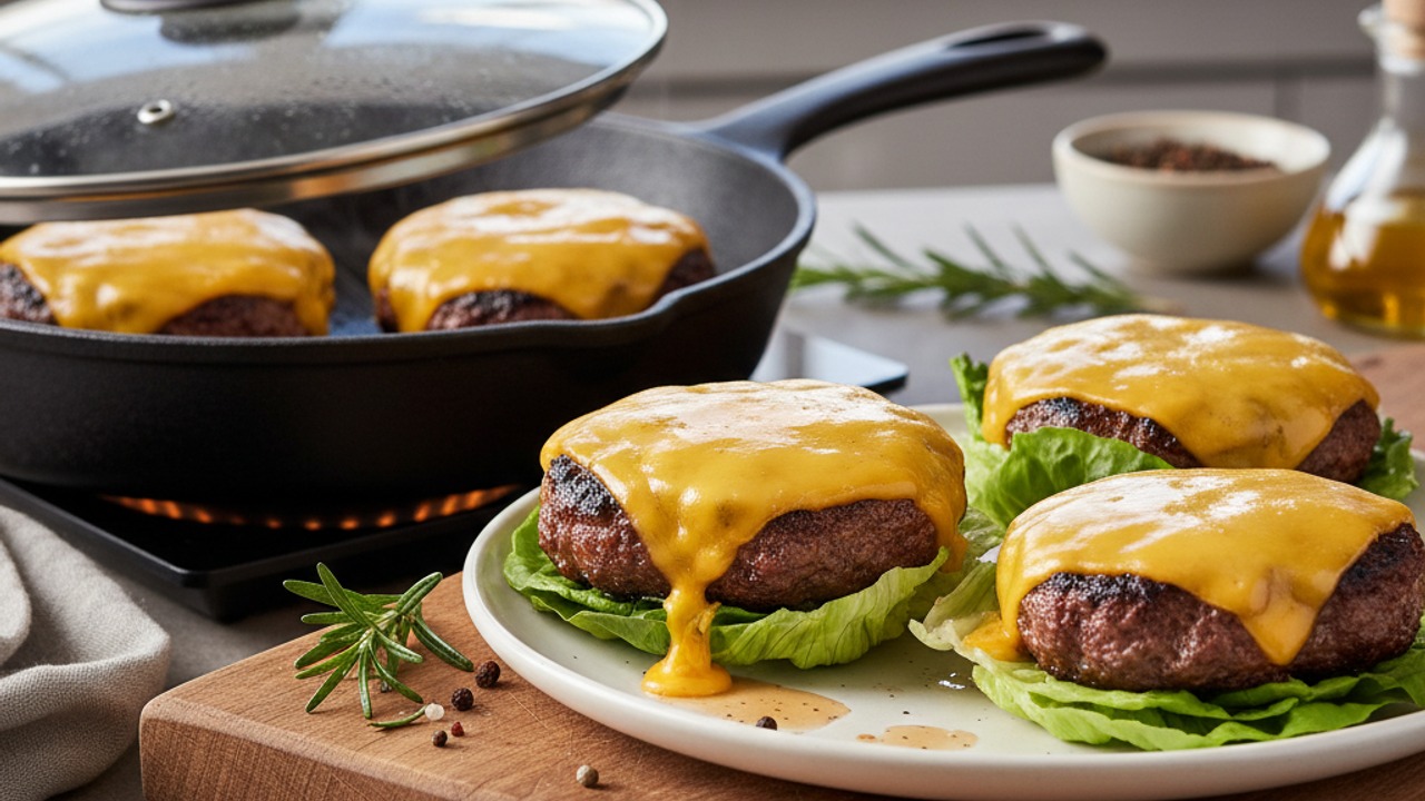 Melt cheese and rest