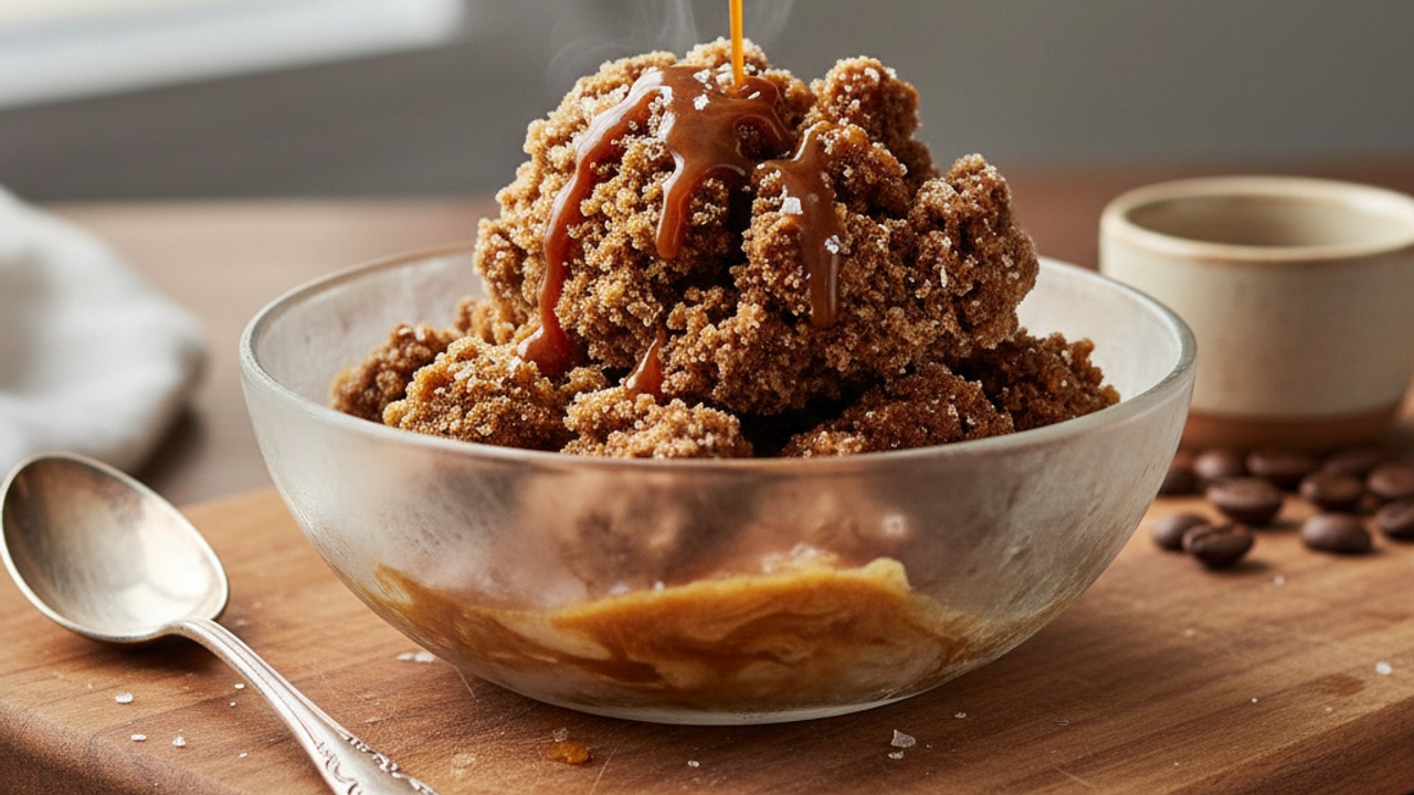 Prepare the espresso drizzle