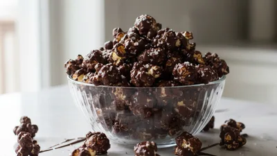 Dark Chocolate Sea Salt Popcorn
