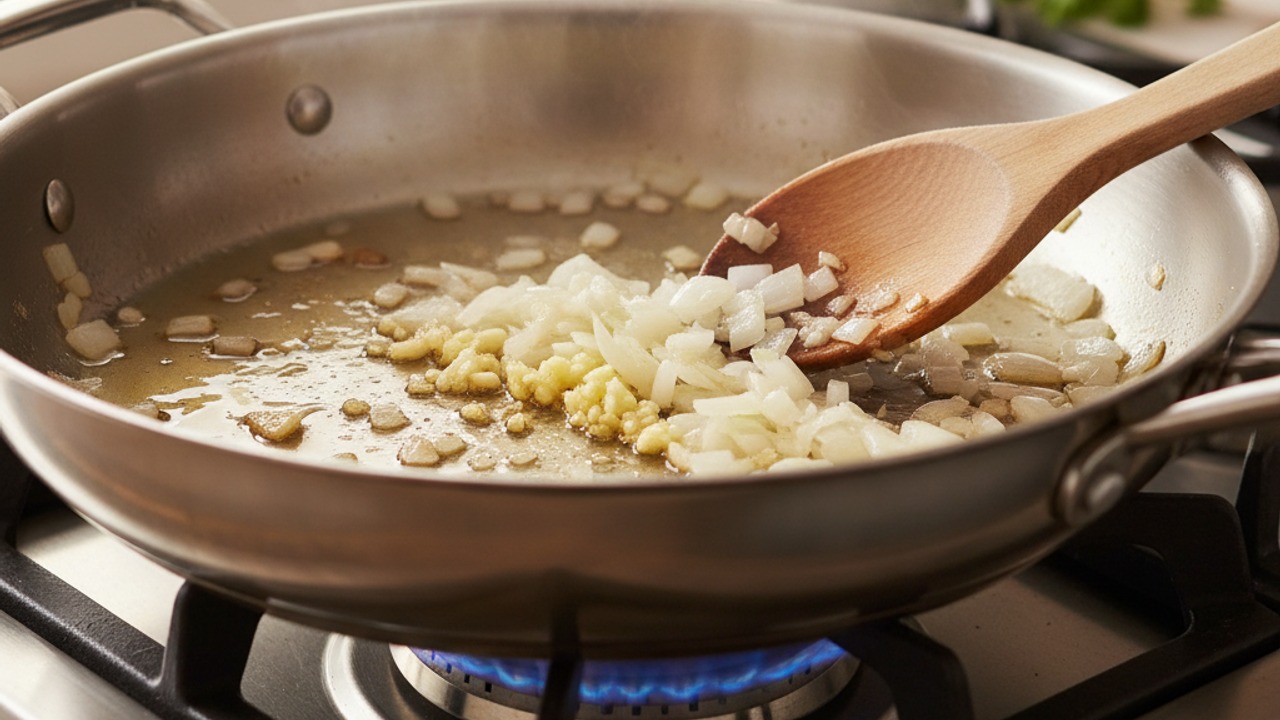 Cook aromatics