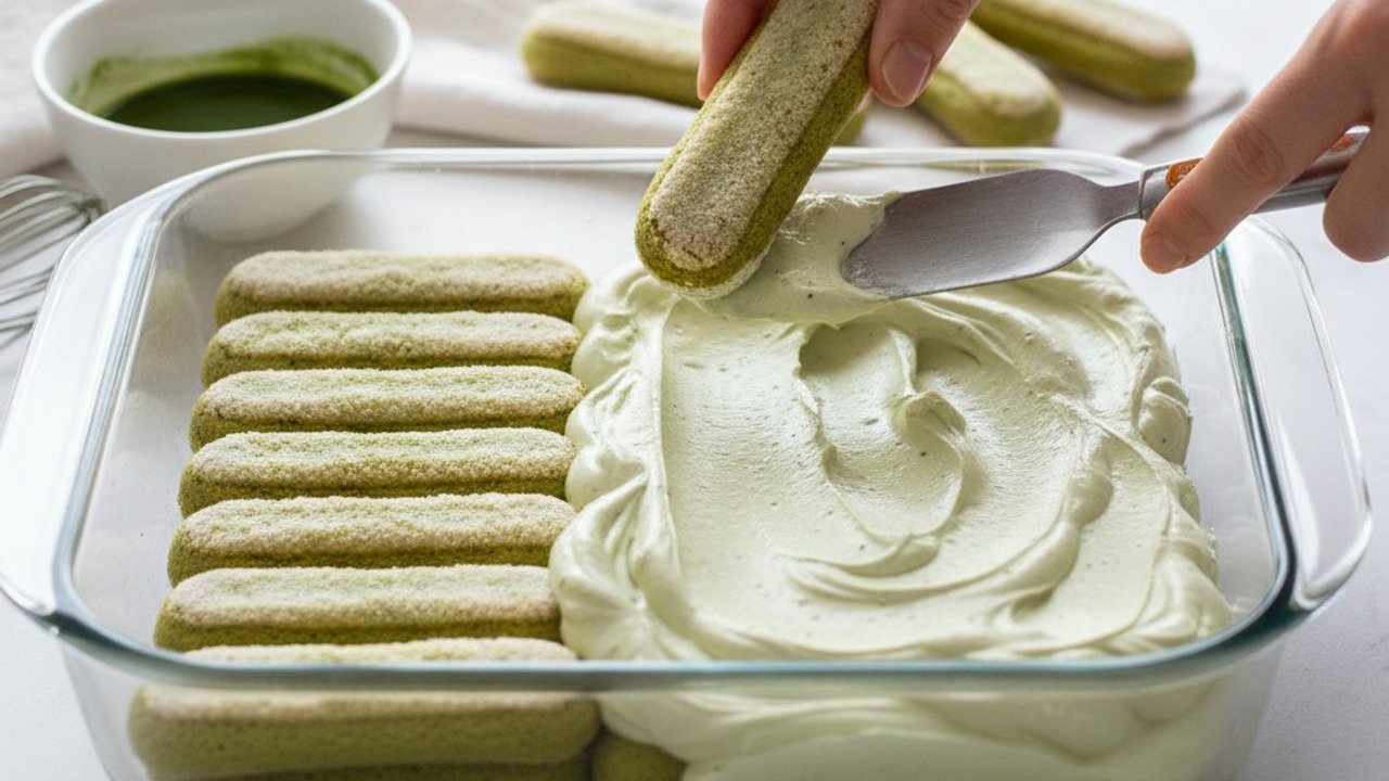Assemble the tiramisu