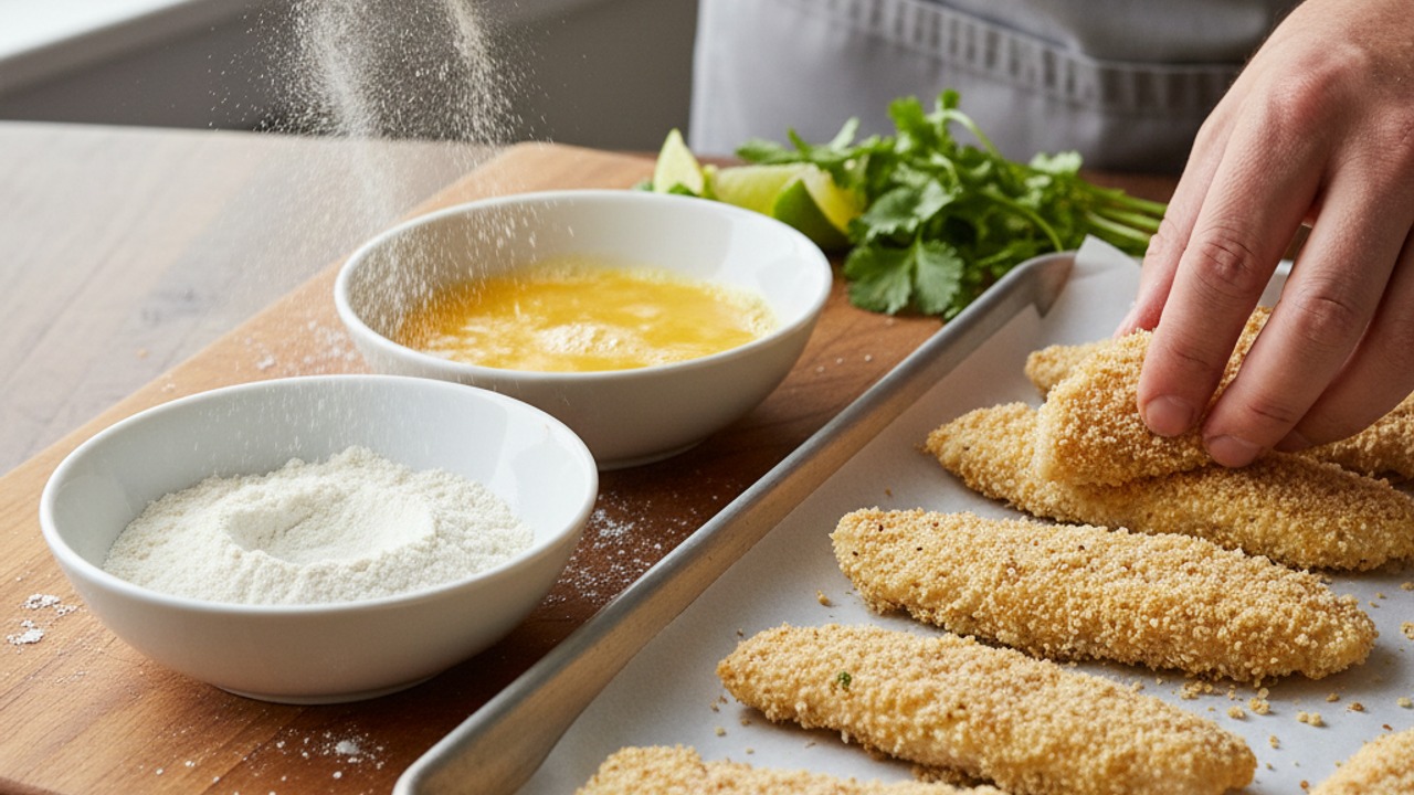 Prep and season the tilapia